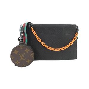 Louis Vuitton Monogram Taurillon Trio Pouch Shoulder Bag